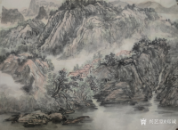 艺术家郑诚生活:骊山写生，熊耳山写生，，【图3】