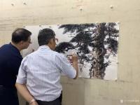 艺术家罗树辉生活:国画花鸟画联作《经霜压雪》，壬寅年秋月，石广生题词：“经霜压【图3】