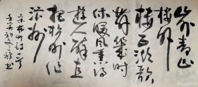 马一祥日记-书法练习：山外青山楼外楼......【图1】