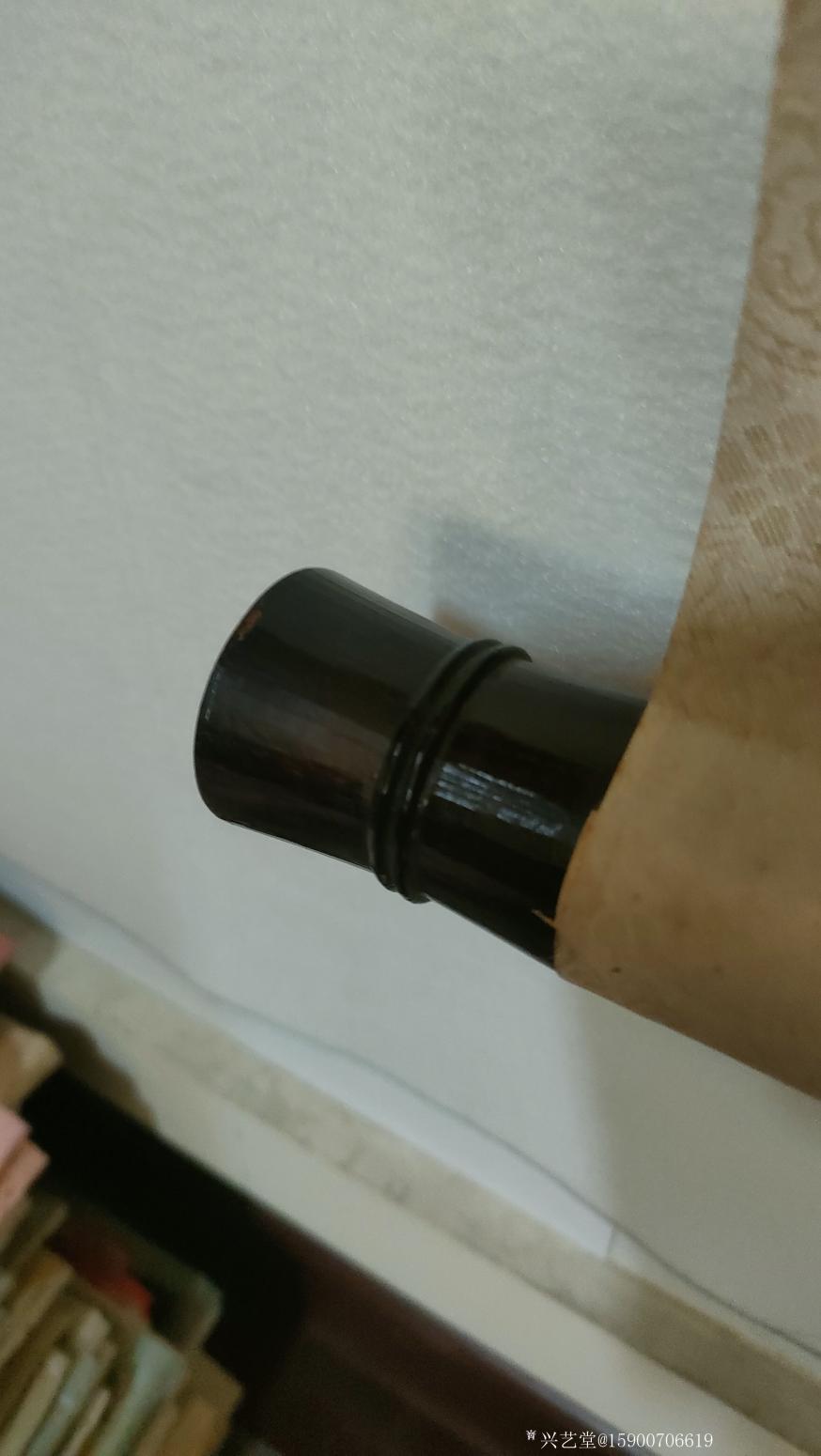 15900706619国画作品《山村冬夜》【图7】