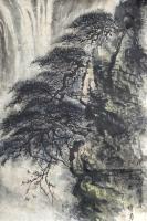 艺术家品文堂之藏收藏:藏品国画深谷鸟声春 癸巳年端午 戴鹏老师作品【图0】