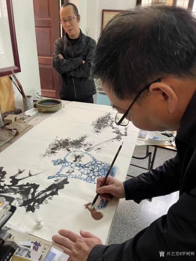 罗树辉收藏-2023年2月4日（星期六）上午十点，一班书画家老师，诗人，老板：石广生，金新宇【图2】