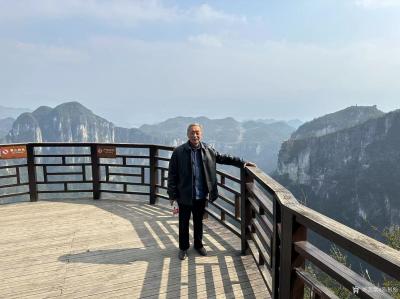 陈祖松生活-高兴游览廊桥【图4】