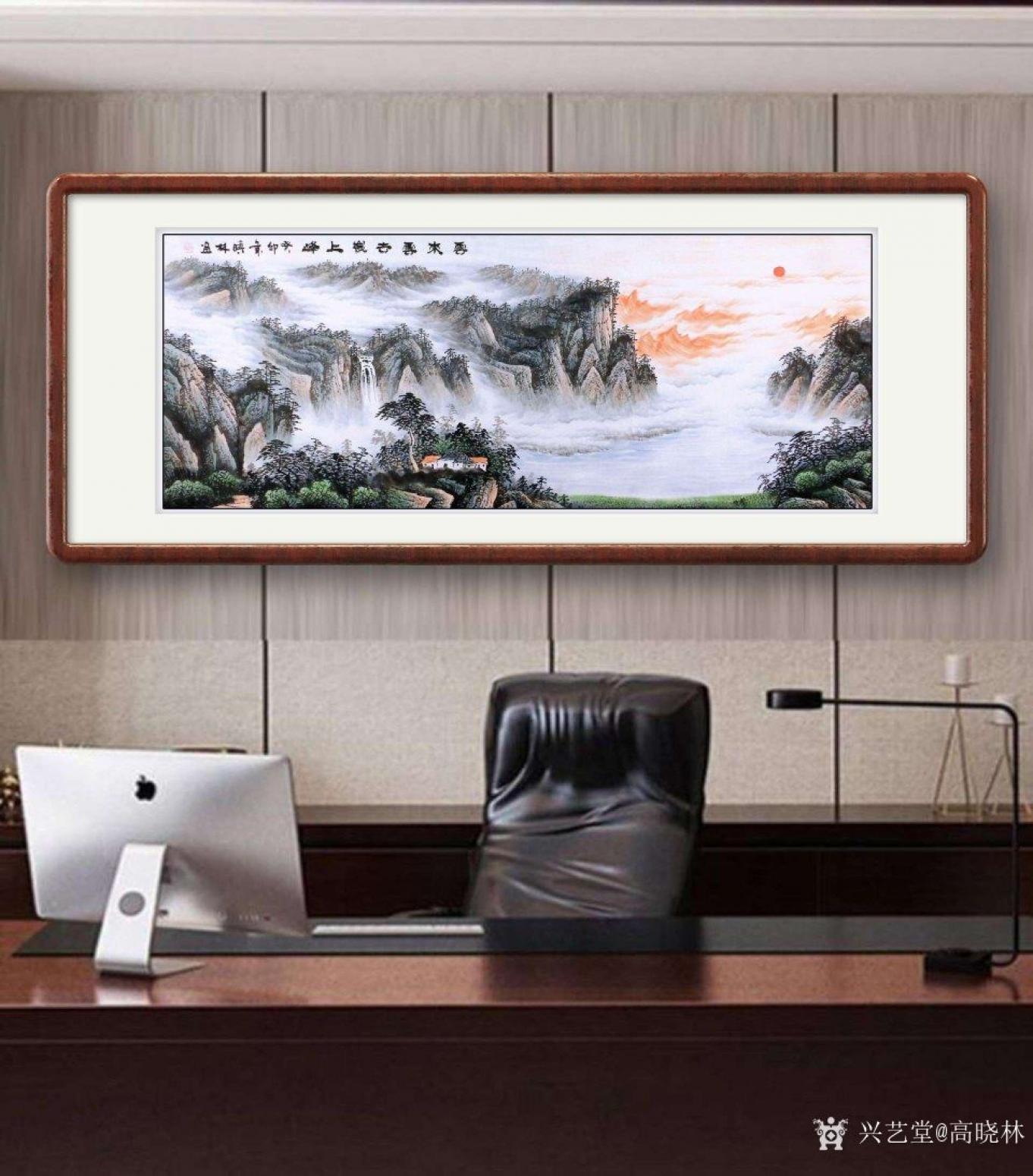 高晓林国画作品《山水精品（3852）》【图3】