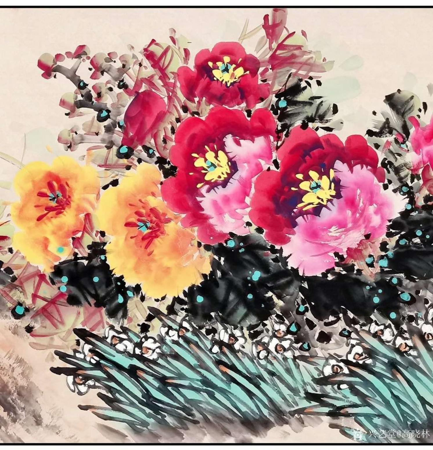 高晓林国画作品《高晓林作品3915》【图0】