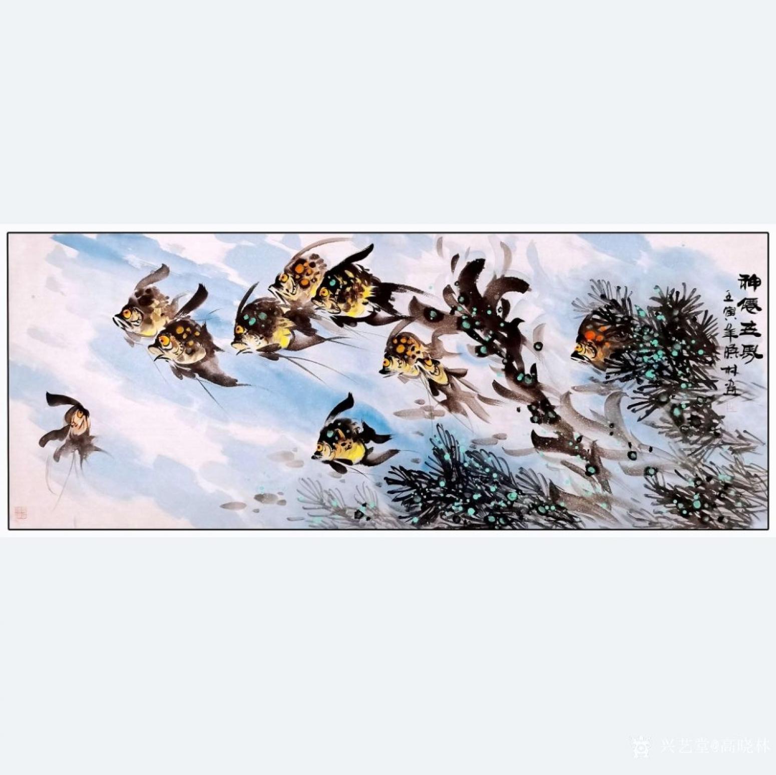 高晓林国画作品《高晓林作品3659》