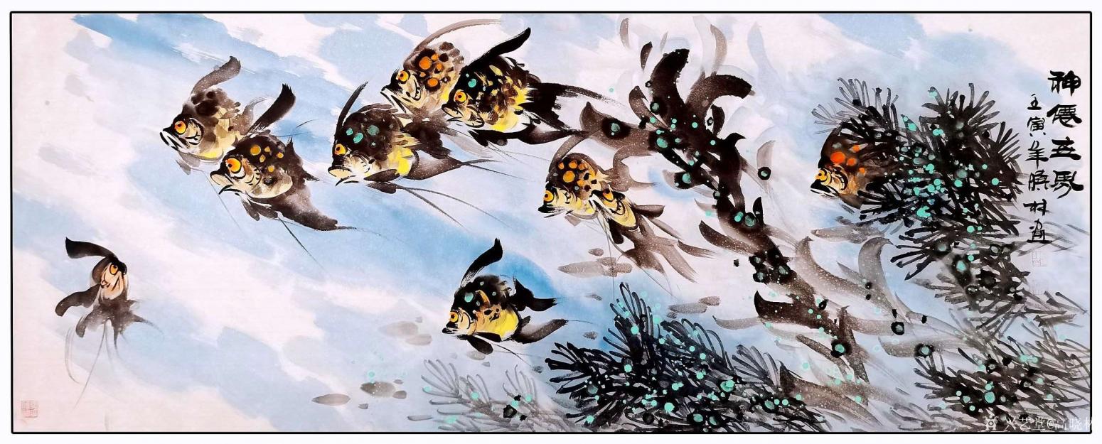 高晓林国画作品《高晓林作品3659》【图3】