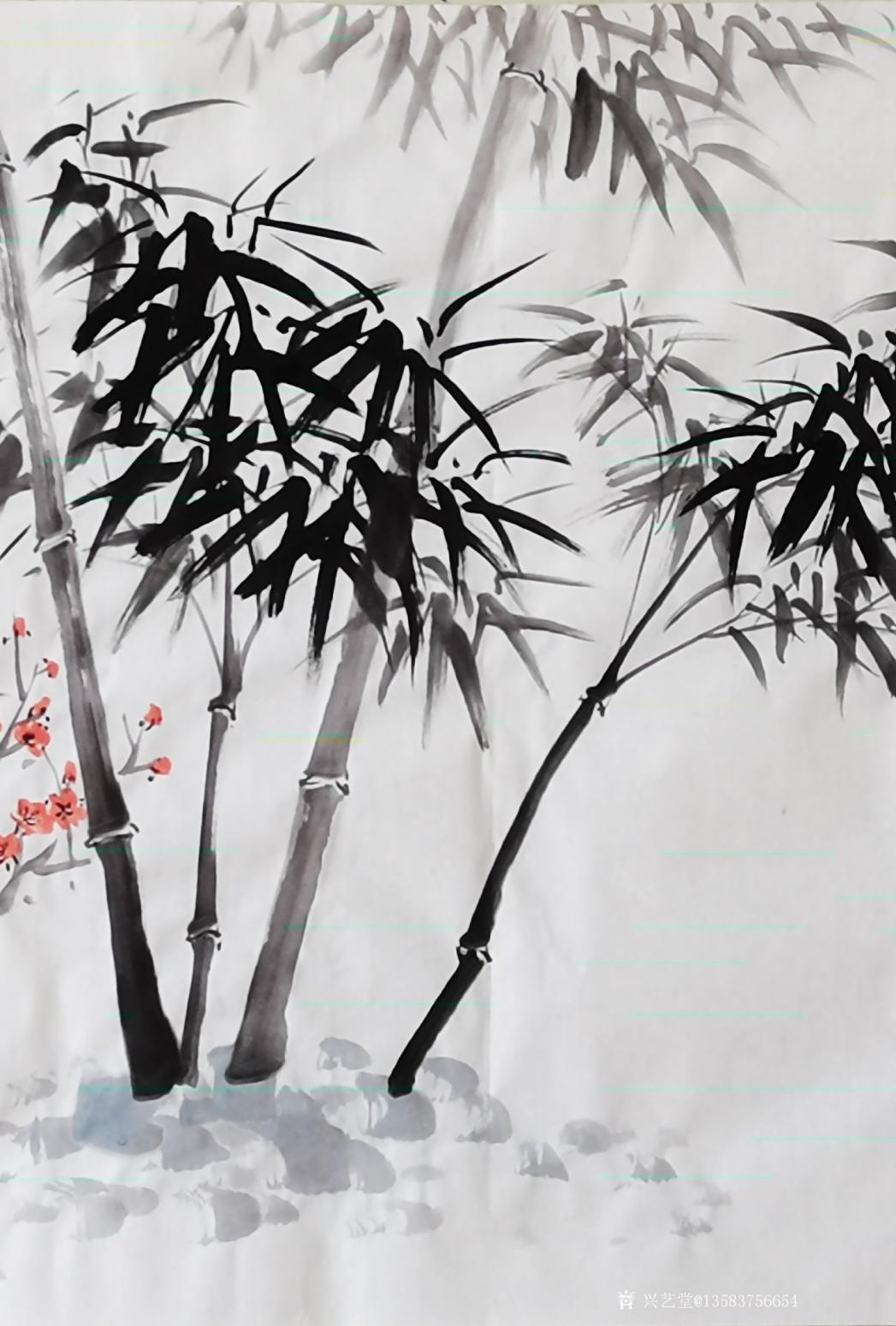 13583756654国画作品《平安吉祥》【图2】