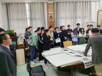 艺术家刘开豪收藏:常德市书协高校书法专委会换届暨第三届常德市高校书法展启动仪式【图3】