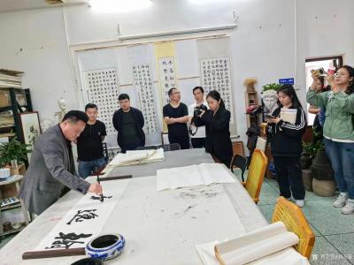 刘开豪收藏-常德市书协高校书法专委会换届暨第三届常德市高校书法展启动仪式【图5】