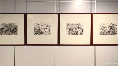 阎敏收藏-丹青溢彩绘初心，翰墨飘香颂党恩，莫建文、閻敏、張玉磬美術作品展
在深圳宝安区1【图5】