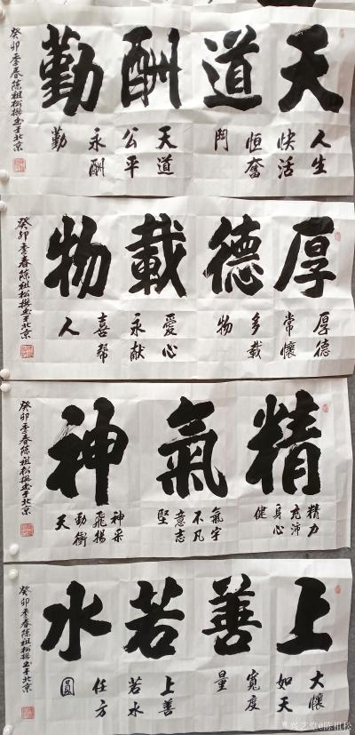 陈祖松日记-成语对联格言     
龙行天下：  龙行天下前程远，凤舞太空出彩多。
天道【图6】