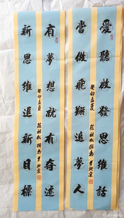 陈祖松日记-书法作品展示【图1】