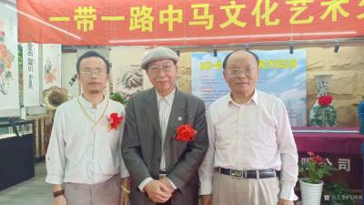 马国斌生活-应邀参加2023一带一路中国马来西亚文化艺术交流活动，与来自世界各地朋友交流。【图3】