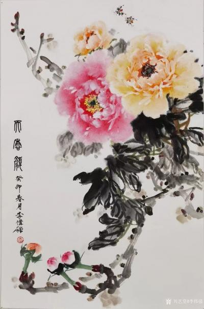 李伟强日记-国画花鸟画牡丹、荔枝系列，李伟强葵卯年作品欣赏。
春花秋月
今年，不觉六月将【图2】