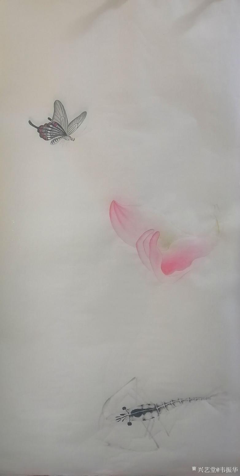 韦振华国画作品《逍遥游》【图0】