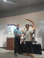 艺术家杨洪顺收藏:再次拜访吴老师，才知道什么是大国真正的艺术家，什么才是真正的【图0】