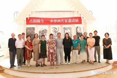 赵承锐收藏-《古韻凝今——水墨画名家邀请展》假原西岸艺术馆，历时十天於今天傍晚圆满闭幕并取得【图3】