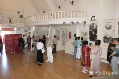 赵承锐收藏-《古韻凝今——水墨画名家邀请展》假原西岸艺术馆，历时十天於今天傍晚圆满闭幕并取得【图4】