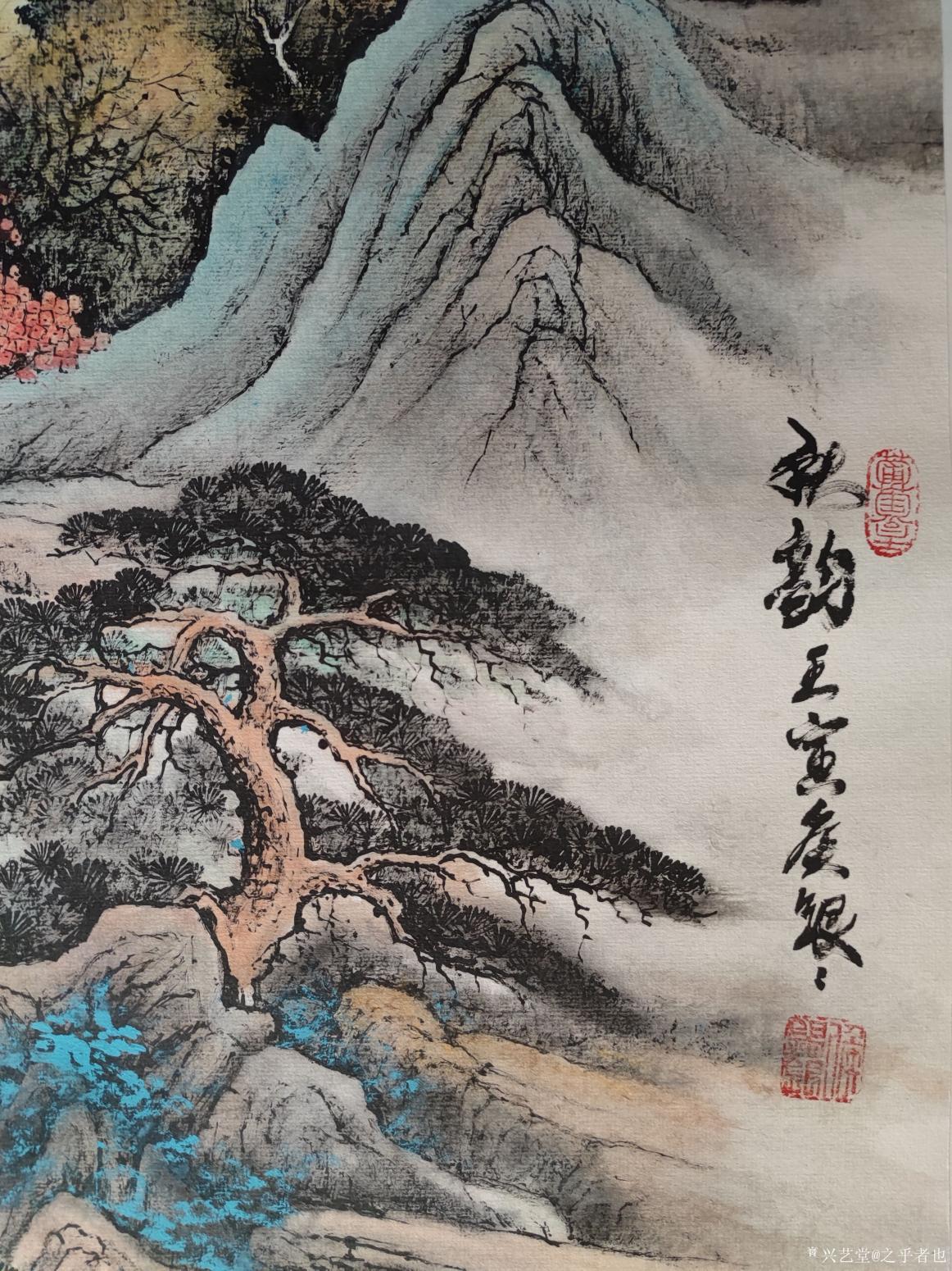 之乎者也国画作品《侯银银 - 秋韵》【图0】