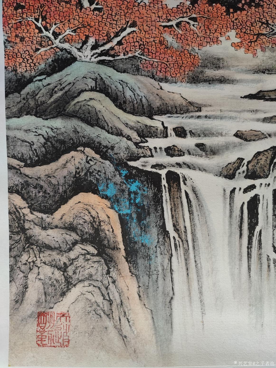 之乎者也国画作品《侯银银 - 秋韵》【图1】