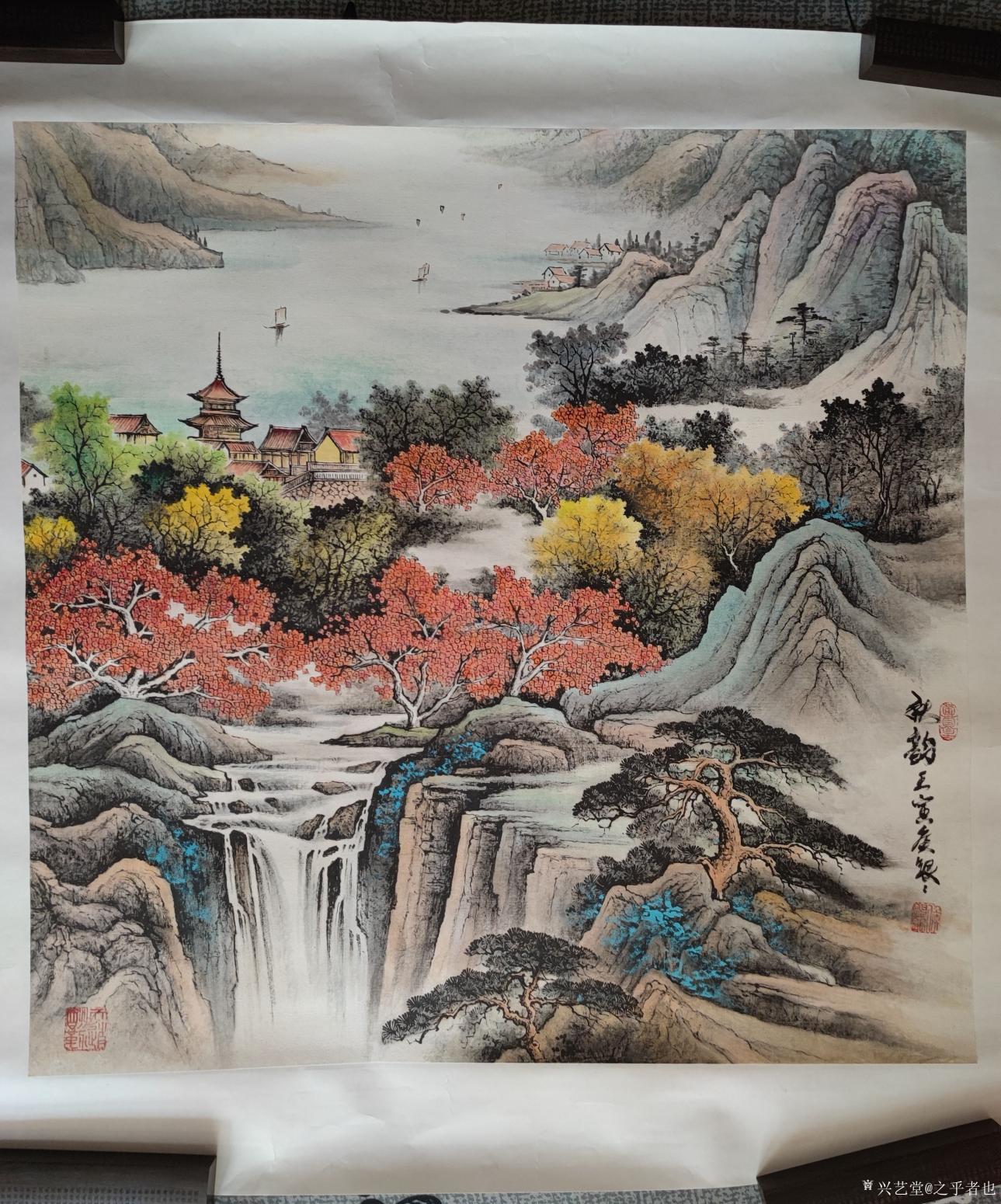 之乎者也国画作品《侯银银 - 秋韵》【图2】