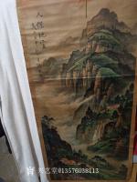 艺术家13576038113收藏:国画人杰地灵，作者陈枚，规格130*65【图0】