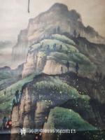 艺术家13576038113收藏:国画人杰地灵，作者陈枚，规格130*65【图1】