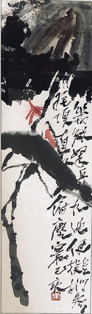 鉴藏文化收藏-崔大有（石缶）己亥年花鸟画作品欣赏【图6】