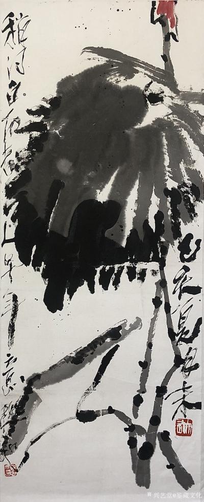 鉴藏文化收藏-崔大有（石缶）己亥年花鸟画作品欣赏【图18】