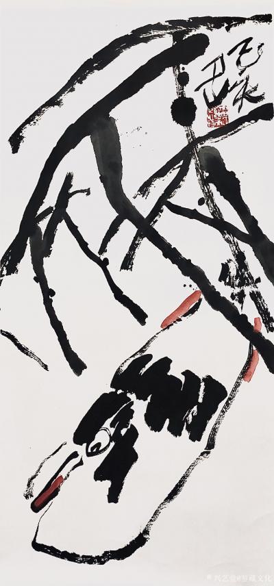 鉴藏文化收藏-崔大有（石缶）己亥年花鸟画作品欣赏【图23】