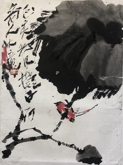 鉴藏文化收藏-崔大有（石缶）己亥年花鸟画作品欣赏【图28】