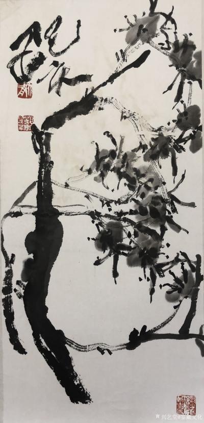 鉴藏文化收藏-崔大有（石缶）己亥年花鸟画作品欣赏【图27】