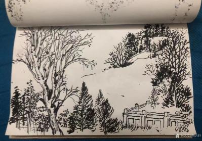 荆古轩日记-荆门2022尹峰写生选(三）【图1】