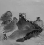 怀羽日志-长城  水墨画   怀羽水墨画
气韵生动  骨法用笔  飞【图5】