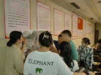 艺术家阎敏生活:宜春美术馆，版画讲座。【图3】