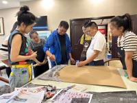 艺术家阎敏生活:宜春文艺大讲堂（34期）聊版画，做版画。【图1】