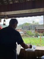 艺术家阎敏日记:曾国藩诗曰 : 花未全开月未圆，半山微醉尽余欢。何须多虑盈亏【图1】