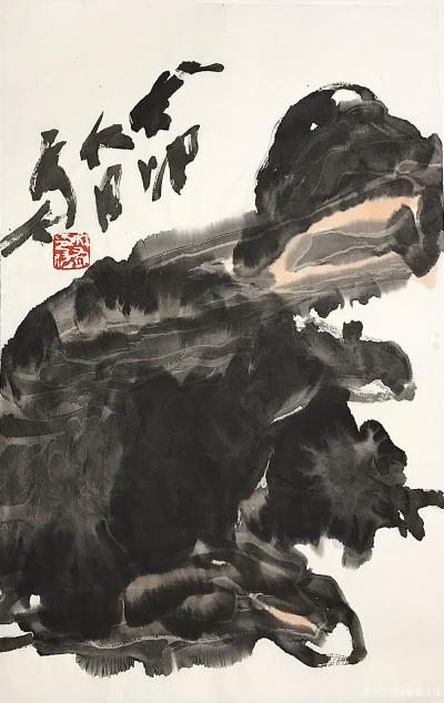 鉴藏文化收藏-崔大有（石缶）2023年山水画新作分享【图4】