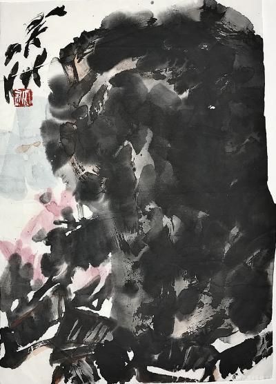 鉴藏文化收藏-崔大有（石缶）2023年山水画新作分享【图19】