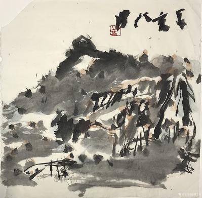 鉴藏文化收藏-崔大有（石缶）2023年山水画新作分享【图22】