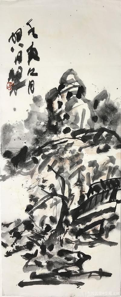 鉴藏文化收藏-崔大有（石缶）2023年山水画新作分享【图35】