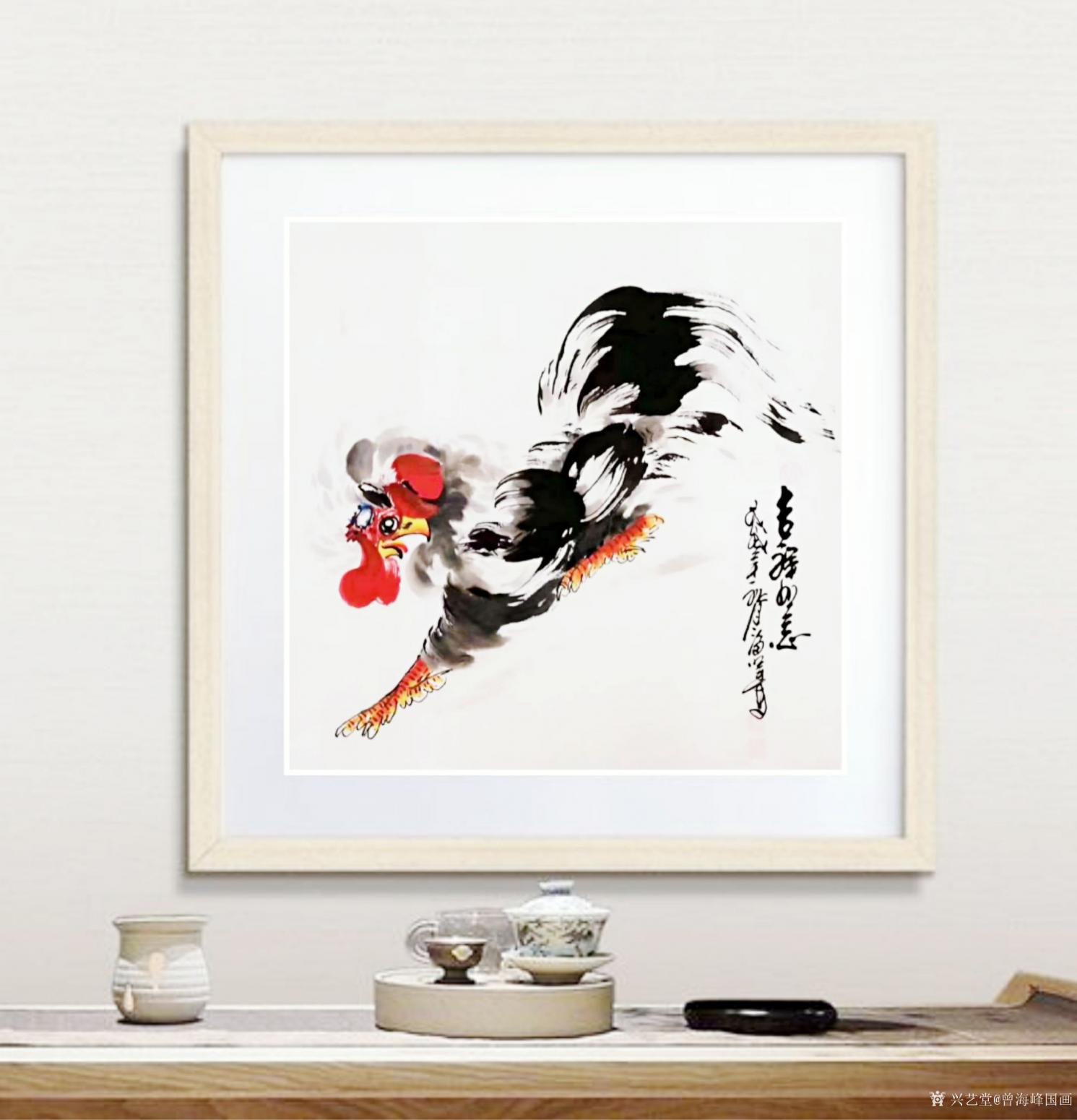 曾海峰国画国画作品《吉祥如意》【图0】