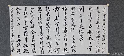 陈文斌日记-书法家陈文斌书 苏东坡《水调歌头明月几时有》。但愿人长久千里共婵娟！【图1】