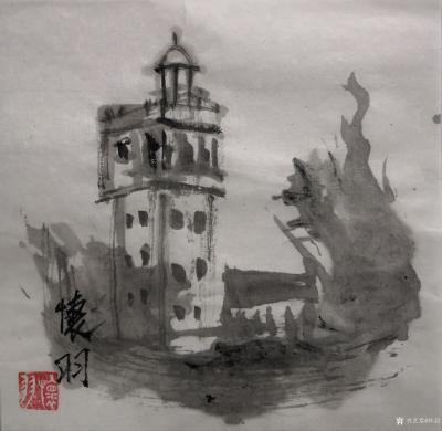 怀羽日记-怀羽 中国画  水墨画 国画  大写意画【图2】