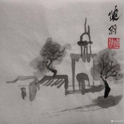 怀羽日记-怀羽 中国画  水墨画 国画  大写意画【图3】