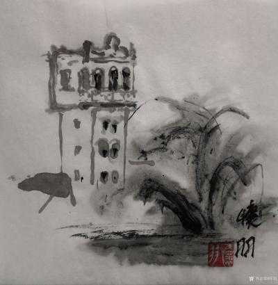 怀羽日记-怀羽 中国画  水墨画 国画  大写意画【图4】