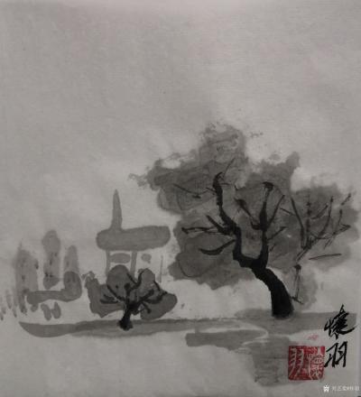 怀羽日记-怀羽 中国画  水墨画 国画  大写意画【图5】