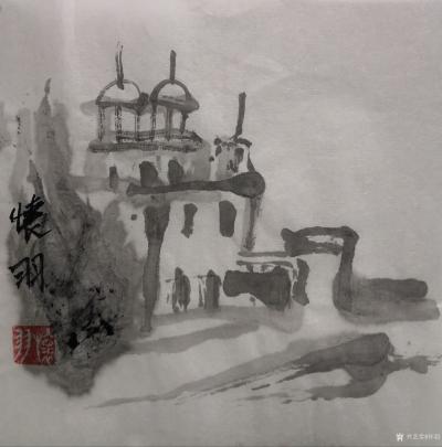 怀羽日记-怀羽 中国画  水墨画 国画  大写意画【图7】