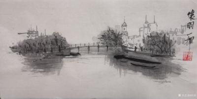 怀羽日记-怀羽 中国画  水墨画  山水画  国画  大写意画【图1】